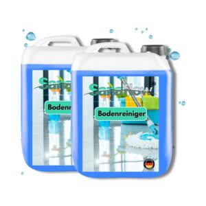 2x5L Bodenreiniger Konzentrat für alle Böden - Ergiebig & vielseitig - Hochwertiger Reinigungsspezialist - Haushaltsrein