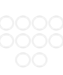 sourcing map Silikon O-Ring VMQ 31x25x3mm Weiß 10 Stk. Dichtungsring