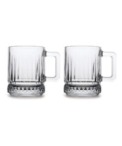 Pasabahce 55432 Elysia Kaffee- und Teeglas - 250ml Set für Hausgenossen zum Entspannen im Heim