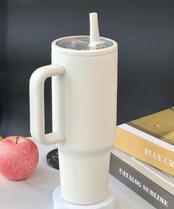 40oz Adventure Becher mit Henkel und Strohhalm, BPA-frei, edelstahlgehalt (304) - perfekt fürOutdoor-Adventures und Ever