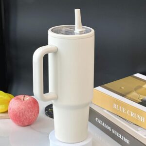 40oz Adventure Becher mit Henkel und Strohhalm, BPA-frei, edelstahlgehalt (304) - perfekt fürOutdoor-Adventures und Ever