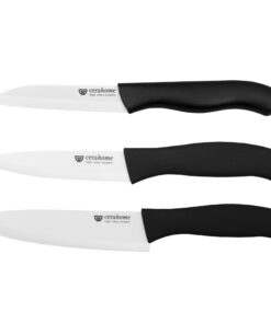 GRÄWE Keramikmesser Set - Scharfe Küchenmesser für profesionelle Küche | GRÄWE Keramikmesser Set Cerahome - Ideal für G