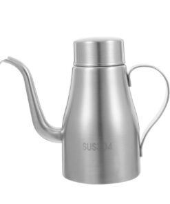 POPETPOP Edelstahl-Ersatz Ölspender 370 Ml für Küchenuse und Kochen