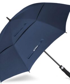 ACEIken Sturmfest Regenschirm Groß XL/XXL - Hochwertig, Automatisch Öffnend, Belüftetes Doppeldach - Ideal für Damen und