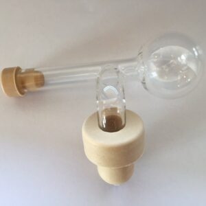 Weisenbach 2cl Portionierer/Ausgießer aus Glas für Hausuhr und Dekoration im Wohnzimmer | Weisenbach 2cl Portionierer/A