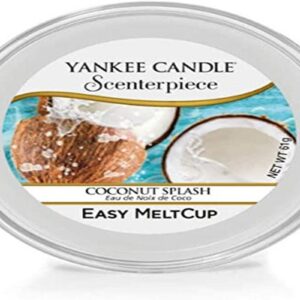 Yankee Candle Coconut Splash 61g Easy Melt Cup Duftwachs Weiss