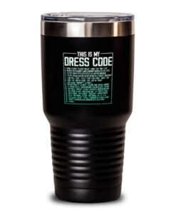 30oz isolationierter Edelstahl Tumbler | Programmer & Developer |Comfortable Office & Outdoor Use | thép không gỉ 30oz t