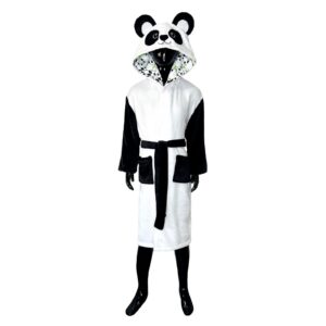 Partilandia Original-Plüsch-Bademantel für Erwachsene, Einhorn, Unisex, Größen S bis L:Comfortable plaintiffs für.unpack
