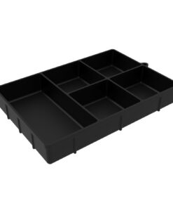 Silikon Snack-Tabletts für Party – Wiederverwendbar, Ausstellungsbox für Snacks & Picknick