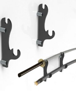 WANLIAN Katana Halterung, AcrylMade, Passend Für Katanas Schwertständer, Ideal Für Sammler Und Katanafan, Wandhalterung