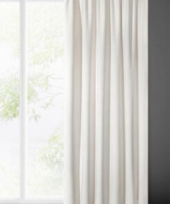 Eurofiranyvilla Vorhänge Samt Velvet Weich Kräuselband-1 Stk. Edel Gardinen Dick 290 g/m² Elegant Glatt Einfarbig Flausc