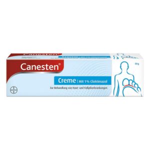 Canesten Creme 1% für Schenkelwunde Heilung | Canesten Creme 1% 50g zur Entzündungsminderung | Canesten Creme 1% 50g fü