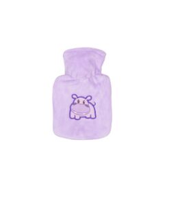 Hugo Frosch Mini-Wärmflasche 0,2l – Made in Germany – warm für Baby auf Reise und Schlafenszeit mit kuscheligem Velourbe