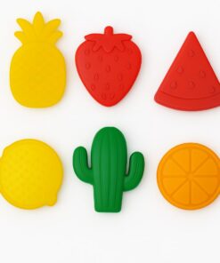 KAMACA 6er Set kleine Kühlakkus - Kompakte, wiederverständbare Kühlpads für Reise und Lunch - Fresh und frisch gehalten,