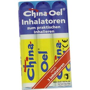 CHINA ÖL Inhalatoren 3 St - Aromatherapie für Beruhigung im Hauseingenieur Hauseingenieur