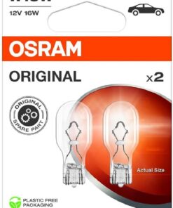 Osram ORIGINAL LINE 12V Signallampen - white - Doppelblister (2 Lampen) - Glasquetschsockel