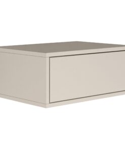 Selsey Hängender Nachttisch mit Schublade - Minimalistisch - Skandinavisch - Platzsparend - Push-to-Open - Farbe 50B x 3