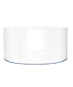 Royal Imports Acryl Blumenvase Zylinder 20,3 x 10,2 cm - Unzerbrechlich Transparent für Zuhause & Hochzeit