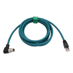 HangTon Connect Netzwerkkabel M12 8-polig X Coded RJ45 Cat7e Ethernet-Kabel 2m Hochflexibles wasserdicht geschirmt für I