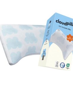 Cloudpillo Plus Verstellbares Memory Foam Nackenstützkissen 40×80 cm - Ergonomisch & Atmungsaktiv - Seiten- & Rückenschl