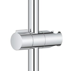 GROHE Vitalio Duschstange 60cm senza Bohrloch, chrom, verstellbar, mit Gleiter & Gelenk, inkl. Schrauben & Dübel, 277240