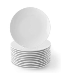 Holst Porzellan Speiseteller 24 cm 12er Vorteilspack weiß MA 124 PACK