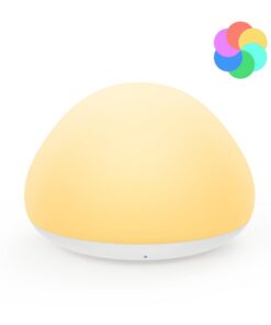 Kinder Nachtlicht JolyWell RGB Silikon Stilllicht | Dimmbar Touch Kinder Nachttischlampe JolyWell | USB Wiederaufladbar