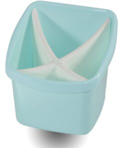 Kerafactum Besteckkorb Spülkorb Spülmaschine Abtropfkorb | BPA Free Turkis 4 Fächer Cutlery Basket