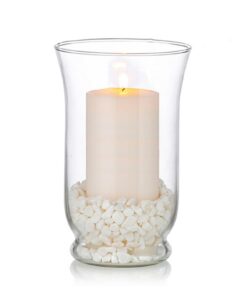 Modern Glas Kerzenhalter Stumpenkerzen - Windlichter für Hochzeit Tischdeko Wohnzimmer Weihnachten