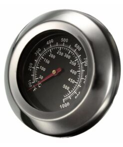 ZYWUO 7,6 cm Grill-Temperaturanzeige, Hochtemperatur-Wärmeanzeige, für Master Forge und andere Gasgrills, Edelstahl, -10