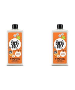 Marcel's Green Soap Spülmittel Orange & Jasmin - 100% Umweltfreundlich und 97% biologisch abbaubar - für ecolo-orientier