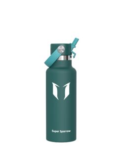 Super Sparrow Thermoskanne - Edelstahl - Outdoor für Sport,Travel, Schule - ClimatePartner Certified 350ml, 500ml, 750ml