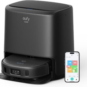 Eufy X9 Pro Staubsaugerroboter mit Wischmopp und Reinigungsstation Eufy X9 Pro Saugkraft 5.500 Pa Staubsaugerroboter mit