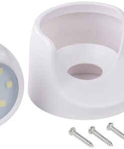 Luminea Bewegungsmelder Batterie: 2er-Set kabellose LED-Strahler, 360° drehbar, ideal für Hausbewachung (Bewegungsmelder