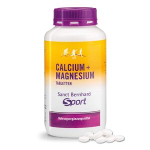 Vitality Calcium-Magnesium-Tabletten 400 Tabletten für Starken Knochenschutz und Entspannung | Calcium-Magnesium-Tablet