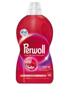 Perwoll Renew Color & Fiber Flüssigwaschmittel für Farbkleidung und Seide (2,0 Liter, 40 Laubung)
