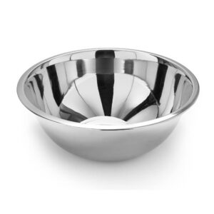 Edelstahl Salatschüssel 7,6L Für Küche Und Spülmaschine | Rührschüssel Edelstahl 7,6L Multifunktional Für Die Küche | M