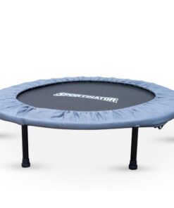 SPORTINATOR® Ukarus faltsches Indoor Fitness Trampolin, perfekt für Heimtraining, Koordination, Ausdauer und Balance ges