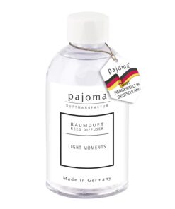 pajoma® Raumduft Nachfüllflasche für Premium-Qualität | intensiver Duft für Light Moments | ideal für jeden Raum (250 ml