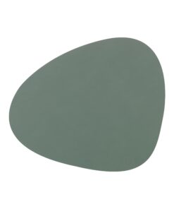 Lind DNA Tischset Curve L pastellgrün für romantische Zimmer in der Wohnküche L 37x44cm Trendiger Tischwarteset