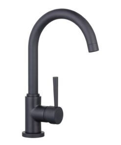 SCHÜTTE 79166 Küchenarmatur Cornwall, 360 Grad schwenkbarer Wasserhahn für Küche, für Spüle mit Mischbatterie und Einheb