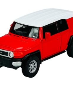 Welly Modell Auto Toyota FJ-Cruiser Rot mit weissem Dach 2006-2016 1/34 Neu im Kasten Welly Modell Auto Kompatibel mit
