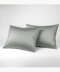 Seralino Lyocell Kissenbezug 40x80 Grün (2er Set) | 100% Eukalyptus | weiche Kissenhülle für Allergiker | Oeko-Tex | Atm