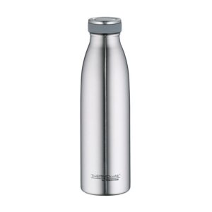 THERMOcafé by THERMOS TC BOTTLE 0,50l Edelstahl Isolierflasche, 12h heiß 24h kalt, kohlensäurefest für Schule & Büro