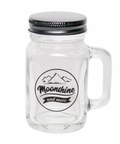 10x_mini_Moonshine_Mason_Jars_Trinkgläser_40_ml_silberfarben_Schraubdeckel_Party_Geburtstag_Hochzeit