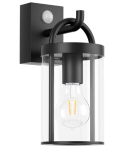 Klighten Vintage Industrial Außenwandleuchte, Bewegungsmelder, Terrasse Garten | Klighten E27 Aluminium outfieldl&eumls