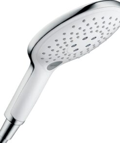Hansgrohe Raindance Select S Wassersparender Duschkopf - Sparduschkopf mit 3 Strahlarten & Antikalk-Funktion | Hansgroh