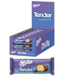 Milka Tender Milch 21 x 35g – SCHOKOVERFreude für Schokoladenliebhaber bei jeder Gelegenheit –ääää Milka Tender Milch 2
