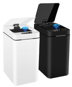Mavista Sensor Mülleimer 12L 2er Set - Automatischer Abfalleimer für Küche, Bad & Büro | Hygienisch, geruchsdicht| Moder