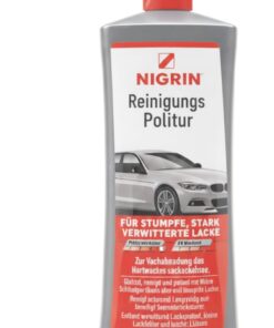 NIGRIN Reinigungs-Politur für stumpfe, stark verwitterte Lacke: Glättet und reinigt - 500 ml